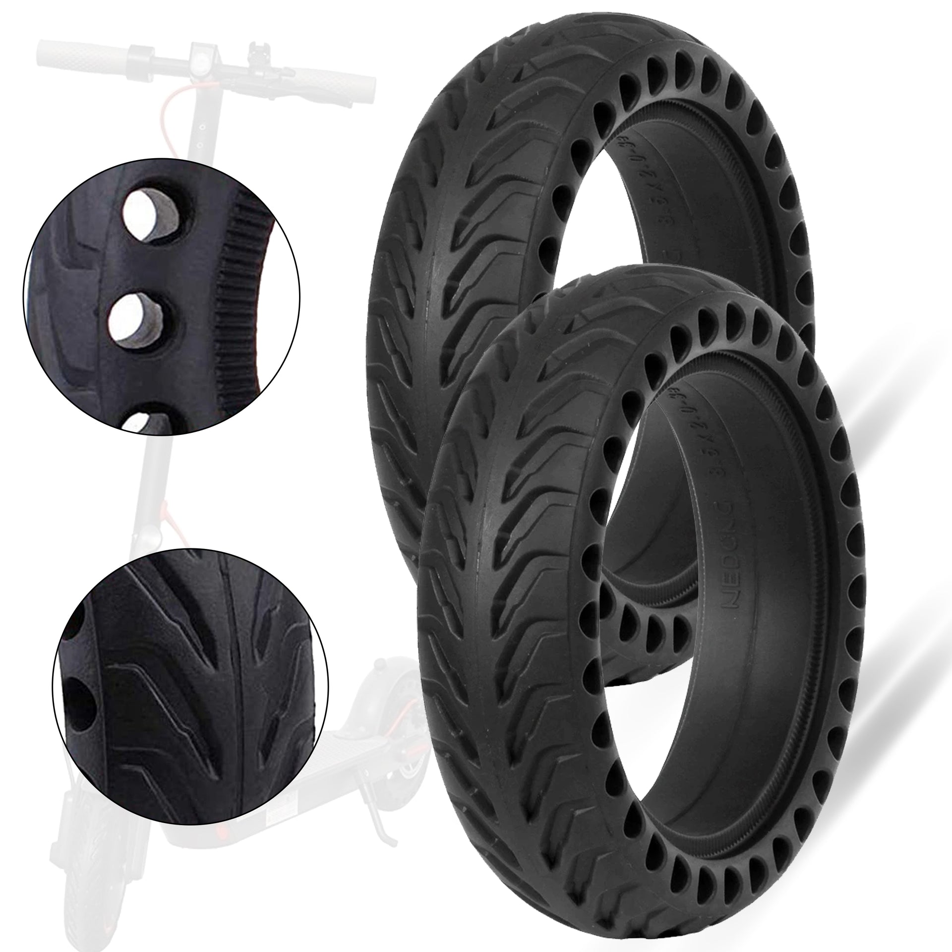 Aovo Pro M365 Tyres (Set of 2) - Power Fix